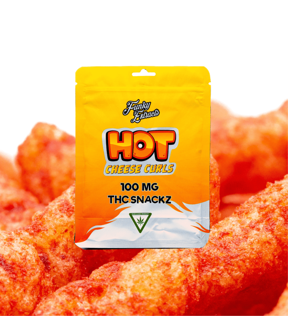 New Funky Extracts Hot Cheese Curls! Pincanna